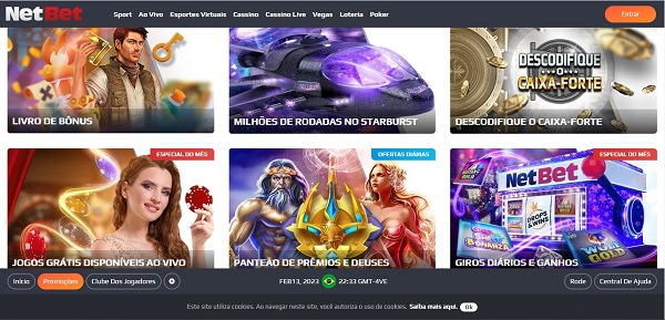 melhores promoções em NetBet Brasil