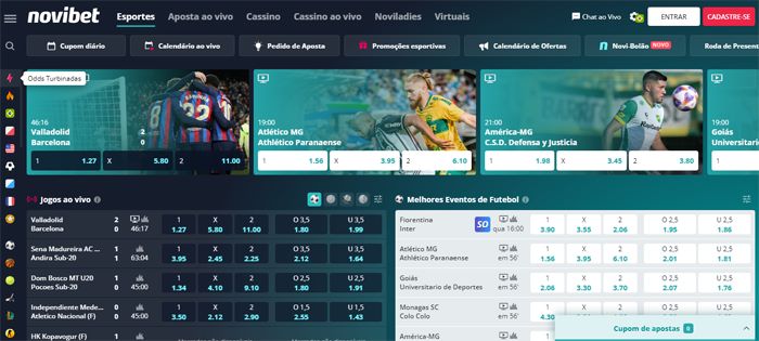 Como se registrar na Novibet