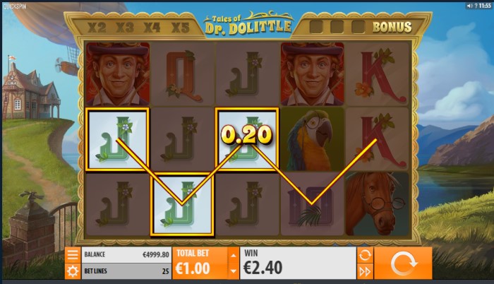 Giros gratis Tales of Dr Dolittle Giros gratis Tales of Dr Dolittle