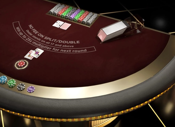 First Person Lightning Blackjack com as melhores opções de cassino online